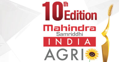 Mahindra conferred Agriculture Champion Award
