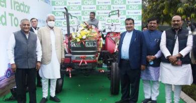 Country's first CNG tractor presented