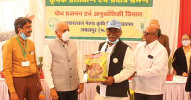 Advanced paddy seeds distributed to farmers