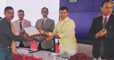 Honored with Shri Lodhi Innovative Farmer Award with a profit of 1 acre, 4 crops, 3 lakhs