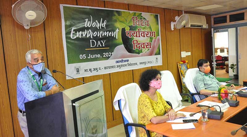 खरपतवार निदेशालय में पर्यावरण दिवस मनाया