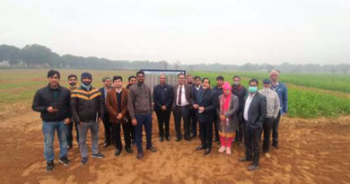 कृषि मंत्रालय के साथ 5जी यूजकेस लैब एक्सप्लोरेशन के लिए पूसा संस्थान में दूरसंचार टीम