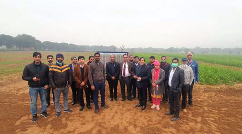 कृषि मंत्रालय के साथ 5जी यूजकेस लैब एक्सप्लोरेशन के लिए पूसा संस्थान में दूरसंचार टीम