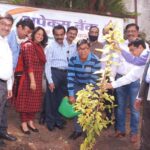 मुख्यमंत्री के जन्मदिन पर अपेक्स बैंक परिसर में वृक्षारोपण
