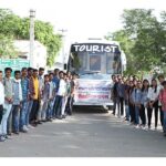 कृषि स्नातकों का शैक्षणिक भ्रमण दल रवाना