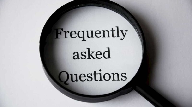 FAQ (Frequently Asked Questions)