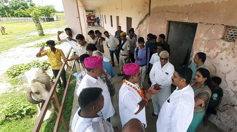 राजस्थान के सामाजिक न्याय मंत्री ने पाली में किया गौशालाओं का निरीक्षण