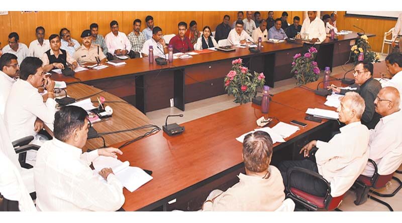 राजस्थान के सहकारिता मंत्री श्री आंजना ने राजसमंद में ली बैठक