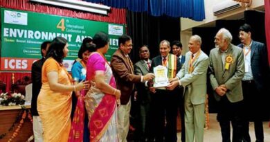 डॉ भरत सिंह विज्ञान भूषण पुरस्कार से सम्मानित