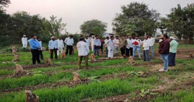 दो गांवों में किसानों को दिया प्राकृतिक खेती पर प्रशिक्षण