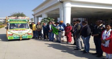 अलीराजपुर में प्राकृतिक खेती एवं पेसा कानून जागरूकता रथ को किया रवाना