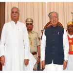 श्री हरिचंदन ने छत्तीसगढ़ के राज्यपाल पद की ली शपथ