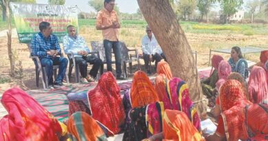 राजस्थान में भूमिहीन महिला कृषकों ने लिया प्रशिक्षण