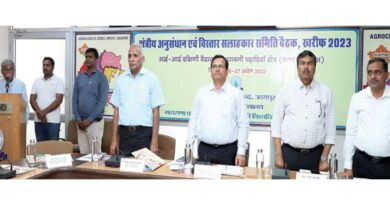 राजस्थान के कृषकों की समस्याओं पर उदयपुर कृषि विश्वविद्यालय के वैज्ञानिकों के साथ विमर्श