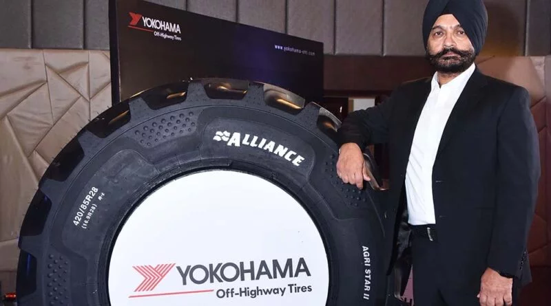 योकोहामा ऑफ-हाइवे टायर्स ने ट्रैक्टरों के लिए टायर लॉन्च किया 