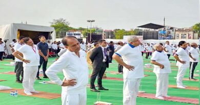 योग स्वस्थ्य जीवन की पूंजी है: उपराष्ट्रपति श्री धनखड़