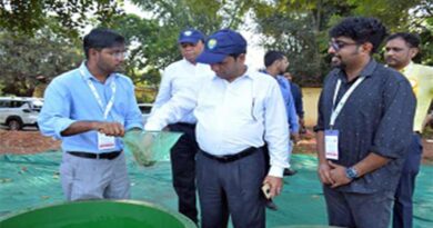 डॉ. हिमांशु पाठक ने आईसीएआर-सीसीएआरआई, गोवा का किया दौरा