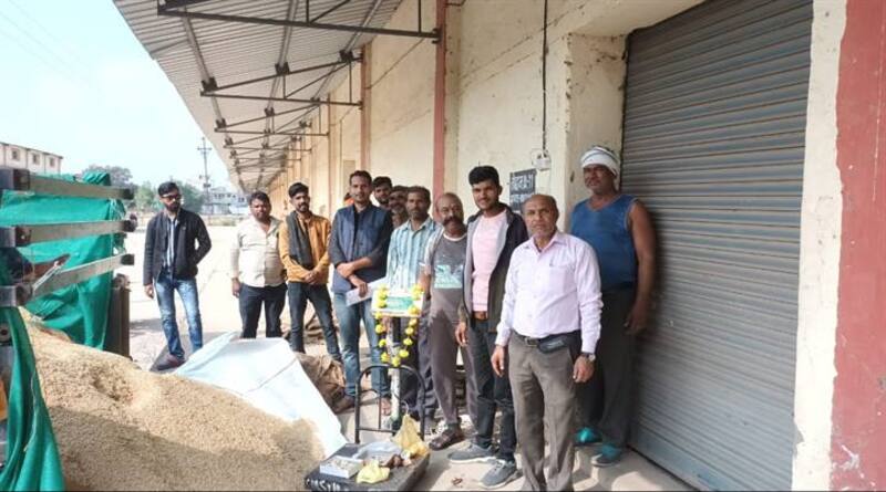 विदिशा जिले में समर्थन मूल्य पर धान उपार्जन कार्य शुरू