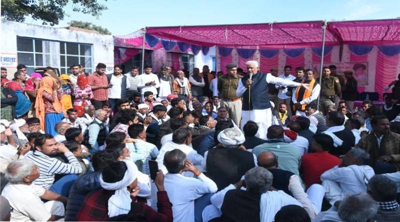 राजस्थान में 'मंत्री आपके द्वार' कार्यक्रम के तहत जनसुनवाई; सभी परिवादों के हों शीघ्र निस्तारण- कृषि मंत्री