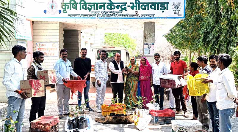 राजस्थान में केवीकी ने कृषक प्रशिक्षण किया आयोजित; समन्वित कृषि प्रणाली पर दिया जोर