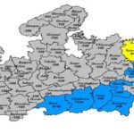 मध्यप्रदेश के कुछ जिलों में हल्की वर्षा एवं बैतूल जिले में मध्यम वर्षा संभावित