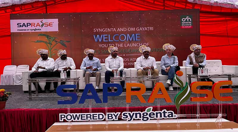 बागवानी किसानों के लिए सिंजेंटा ने महाराष्ट्र में अंकुर विकास SapRaise टेक्नोलॉजी लॉन्च की