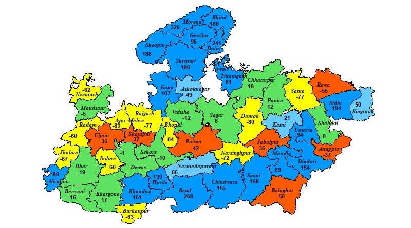 मुरैना और श्योपुर कलां जिलों में अति भारी वर्षा का ऑरेंज अलर्ट