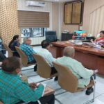 कलेक्टर ने समीक्षा बैठक की तैयारियों की विभागवार जानकारी ली