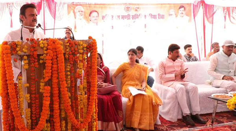 रीवा कृषि उपज मंडी को बनाया जाएगा ए-ग्रेड, 15.64 करोड़ के विकास कार्यों का भूमिपूजन