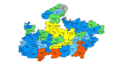 मध्यप्रदेश के 5 जिलों में अति भारी वर्षा की संभावना