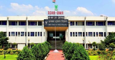 खरपतवार उन्मूलन के लिए प्रतिबद्ध जबलपुर निदेशालय