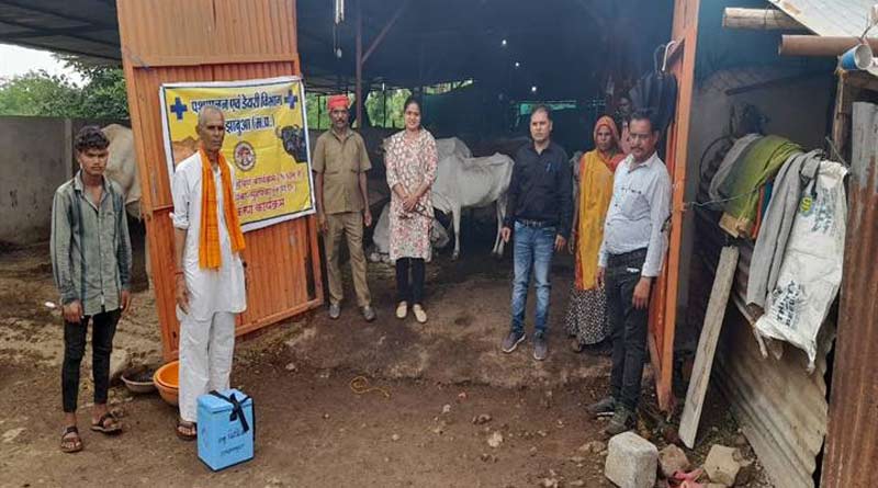 पशुपालन विभाग की टीम द्वारा टीकाकरण 30 अगस्त तक