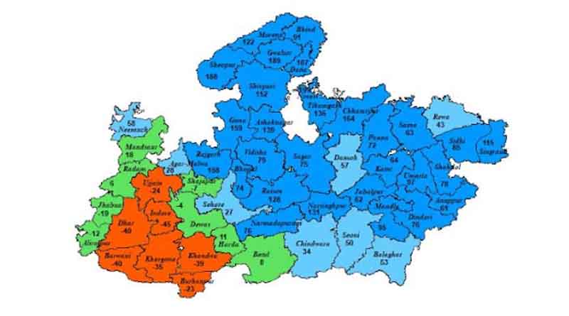 मध्यप्रदेश के 15 जिलों में भारी वर्षा का येलो अलर्ट जारी