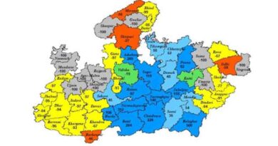 बालाघाट जिले में अत्यधिक भारी वर्षा का रेड अलर्ट जारी
