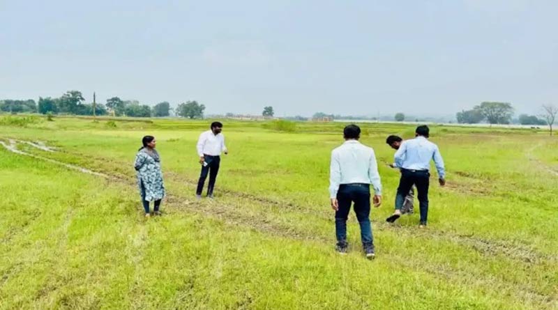 डिजिटल फसल सर्वेक्षण को लेकर अधिकारियों और कर्मचारियों को प्रशिक्षण दिया