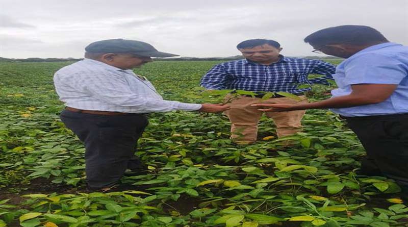 जिला डायग्नोस्टिक दल ने किया ग्रामों का भ्रमण
