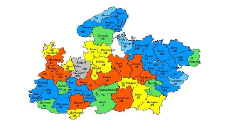मध्यप्रदेश के 12 जिलों में भारी वर्षा की संभावना