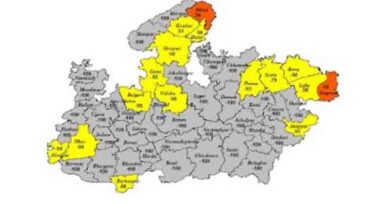 मध्यप्रदेश के अधिकांश जिलों में सामान्य वर्षा के संकेत