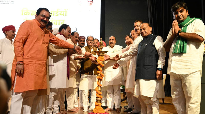 राजधानी दिल्ली में एकजुट हुए किसान, पीएम मोदी के किसान हितैषी निर्णय का किया अभिनंदन