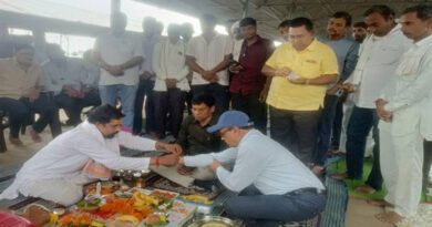 बड़वाह मंडी में हुआ कपास का मुहूर्त