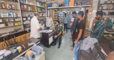 सुचारू खाद वितरण व्यवस्था के लिए उपखंड स्तर पर निरीक्षण