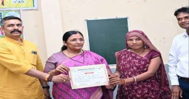 केंद्रीय मंत्री की मौजूदगी में हुआ कृषक सखी प्रशिक्षण का समापन