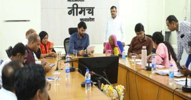 फसलों को हुई क्षति की आकलन रिपोर्ट दो दिन में पेश करें - कलेक्टर श्री चंद्रा
