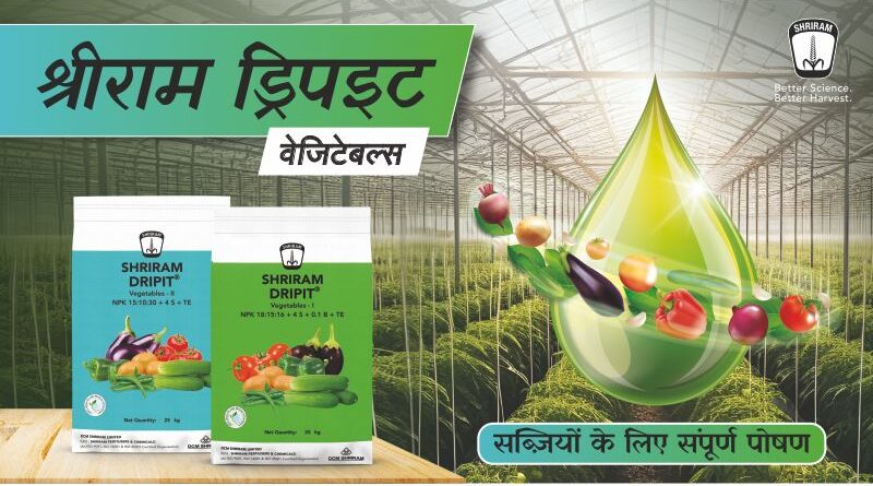 मेरे आस-पास के सब्ज़ी उत्पादक उच्च उत्पादकता के लिए श्रीराम ड्रिपइट वेजिटेबल्स का उपयोग कर रहे हैं, डोज़ और उपयोग की विधि बताएं