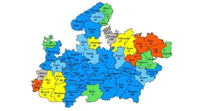 मध्यप्रदेश के 9 जिलों में अति भारी वर्षा की संभावना