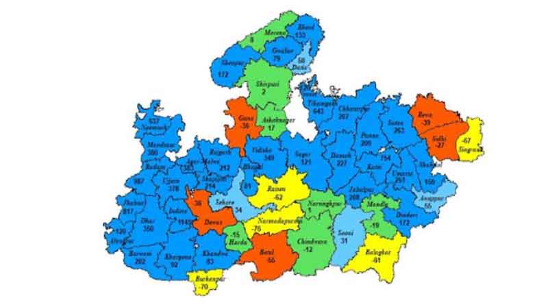 झाबुआ, रतलाम, मंदसौर और नीमच जिलों में अति भारी वर्षा की चेतावनी