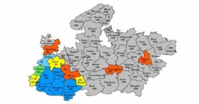 बड़वानी और धार जिलों में भारी वर्षा की संभावना