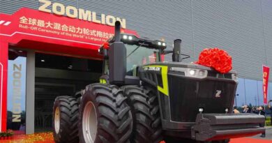 चीन ने पेश किया 1,200 हॉर्सपावर का Zoomlion DX7004: दुनिया का सबसे शक्तिशाली हाइब्रिड ट्रैक्टर