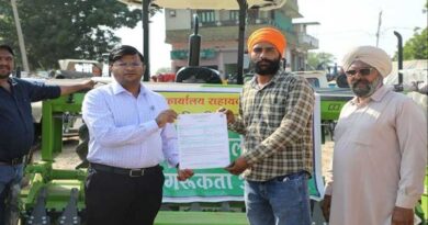 श्योपुर के 5 किसानों को मिले सुपर सीडर, भारी सब्सिडी मिलने से बढ़ा उत्साह
