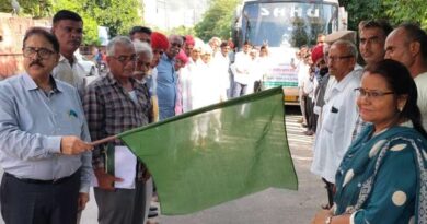 राजस्थान कृषक कौशल योजना: अजमेर से 40 प्रगतिशील किसानों का दल कृषक प्रशिक्षण के लिए करनाल रवाना